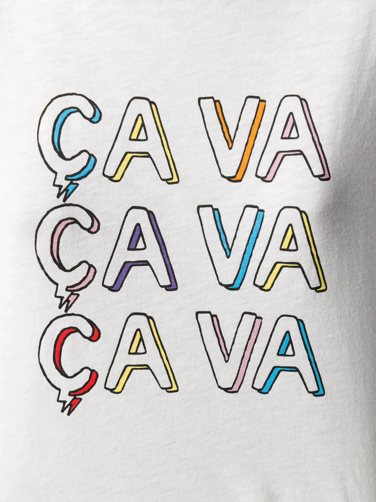 Ca Va White T-Shirt