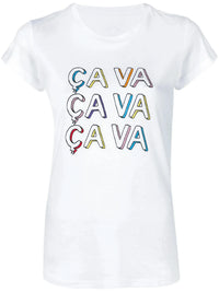 Ca Va White T-Shirt