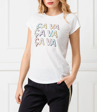 Ca Va White T-Shirt