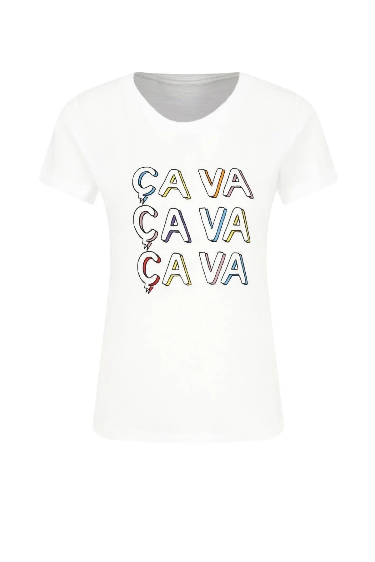 Ca Va White T-Shirt
