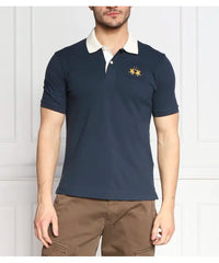 Classic Pique Blue Polo