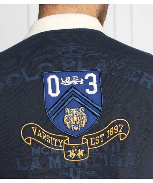 Classic Pique Blue Polo