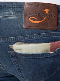 Slim-Fit Blue Jeans