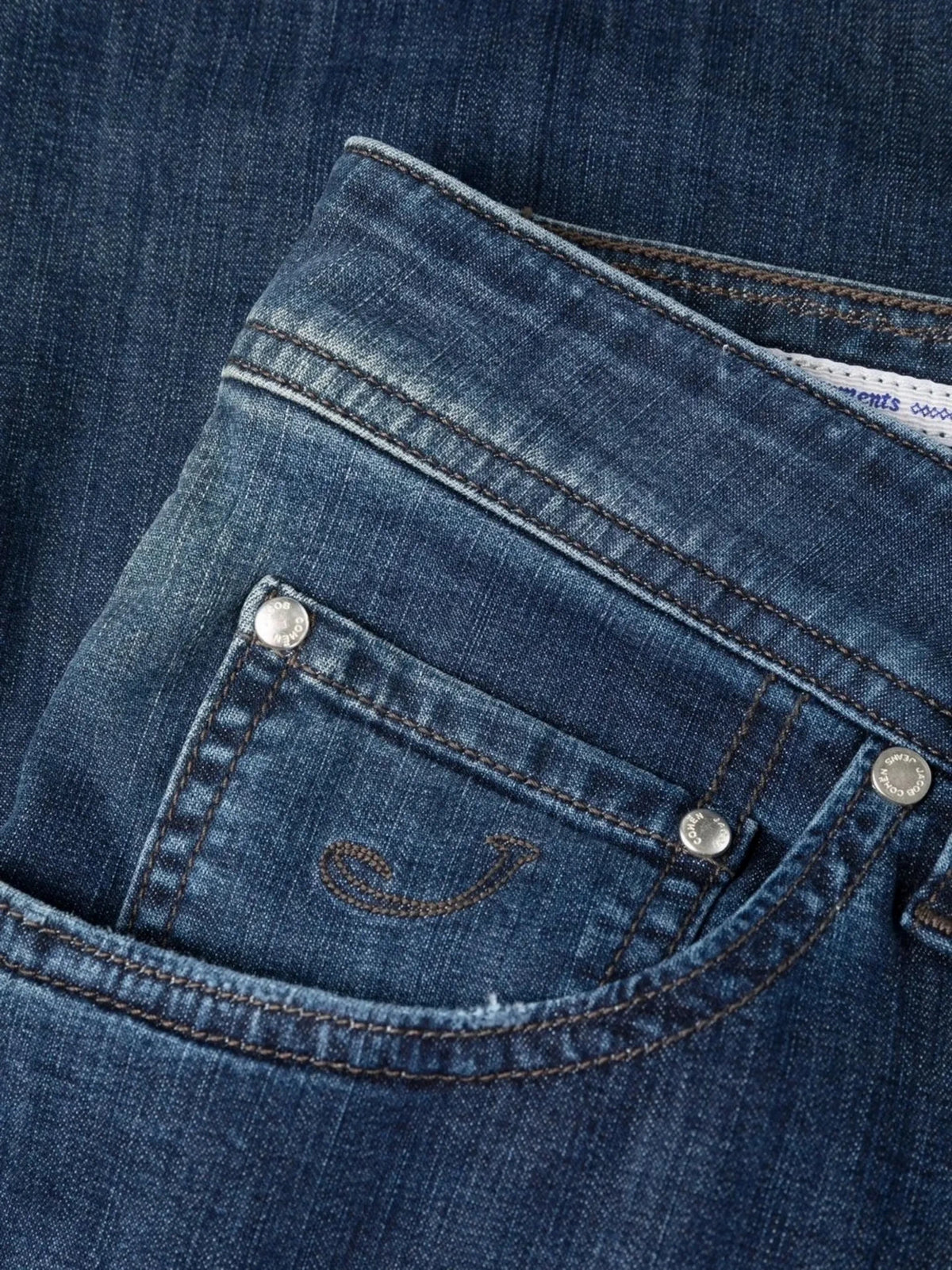 Slim-Fit Blue Jeans