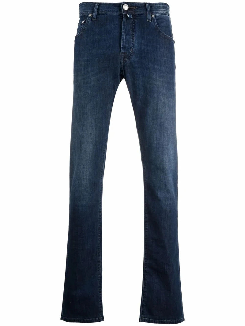 Slim-Fit Blue Jeans