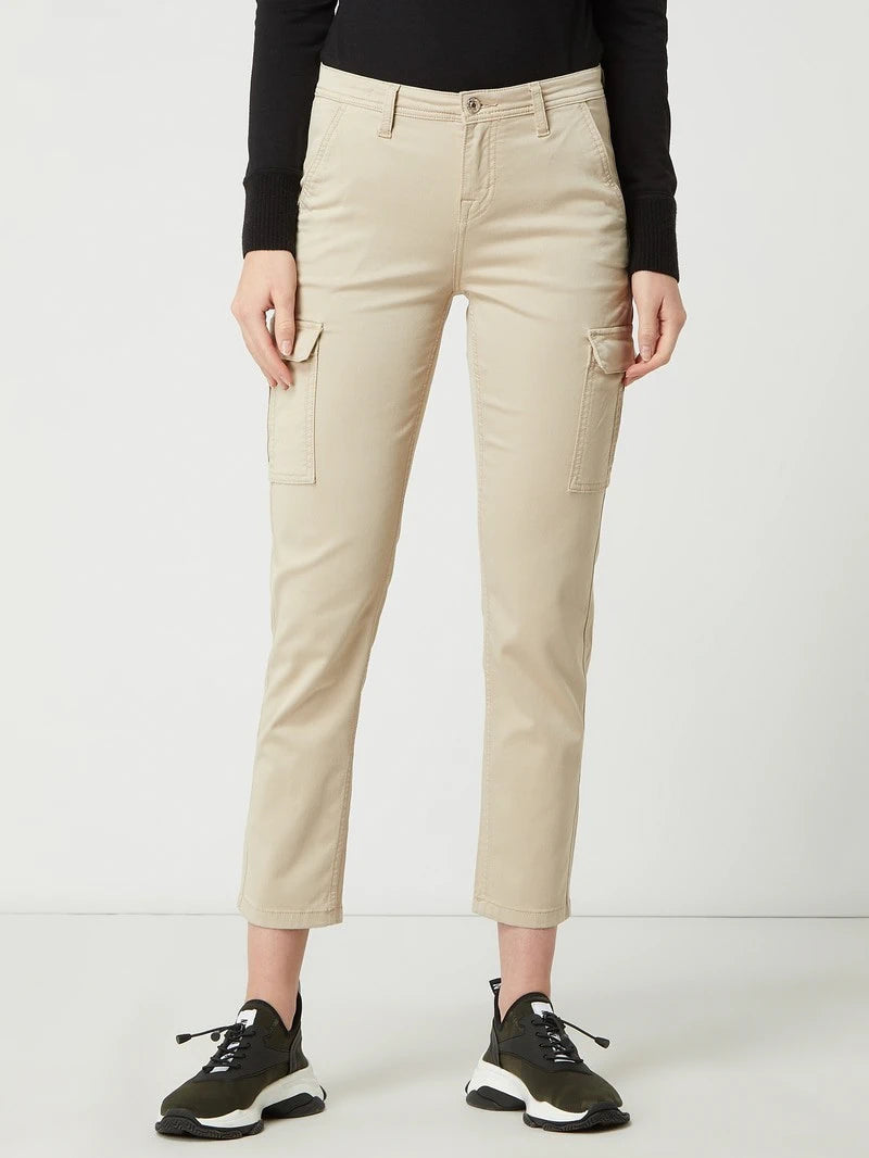 Cargo Beige Chino Pants