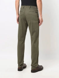 Mid-Rise Green Slimmy Chino