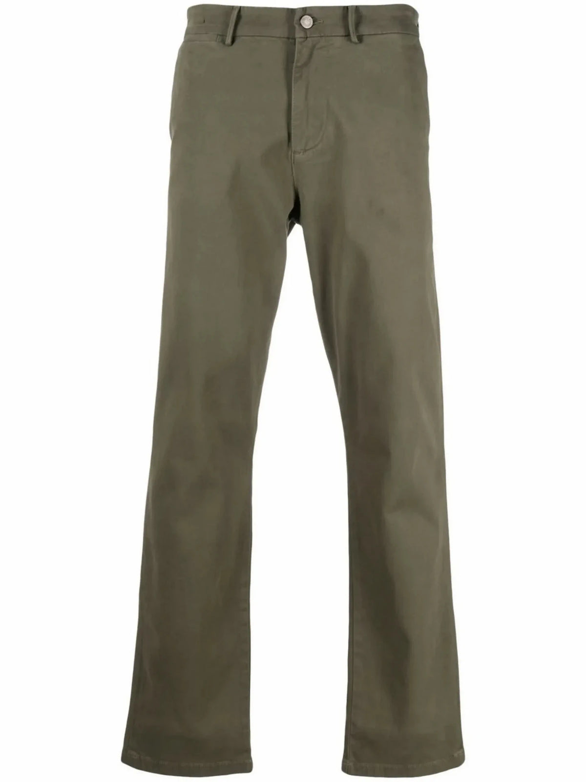 Mid-Rise Green Slimmy Chino