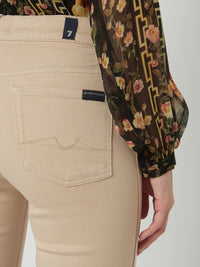 Cropped Boot Beige Jeans