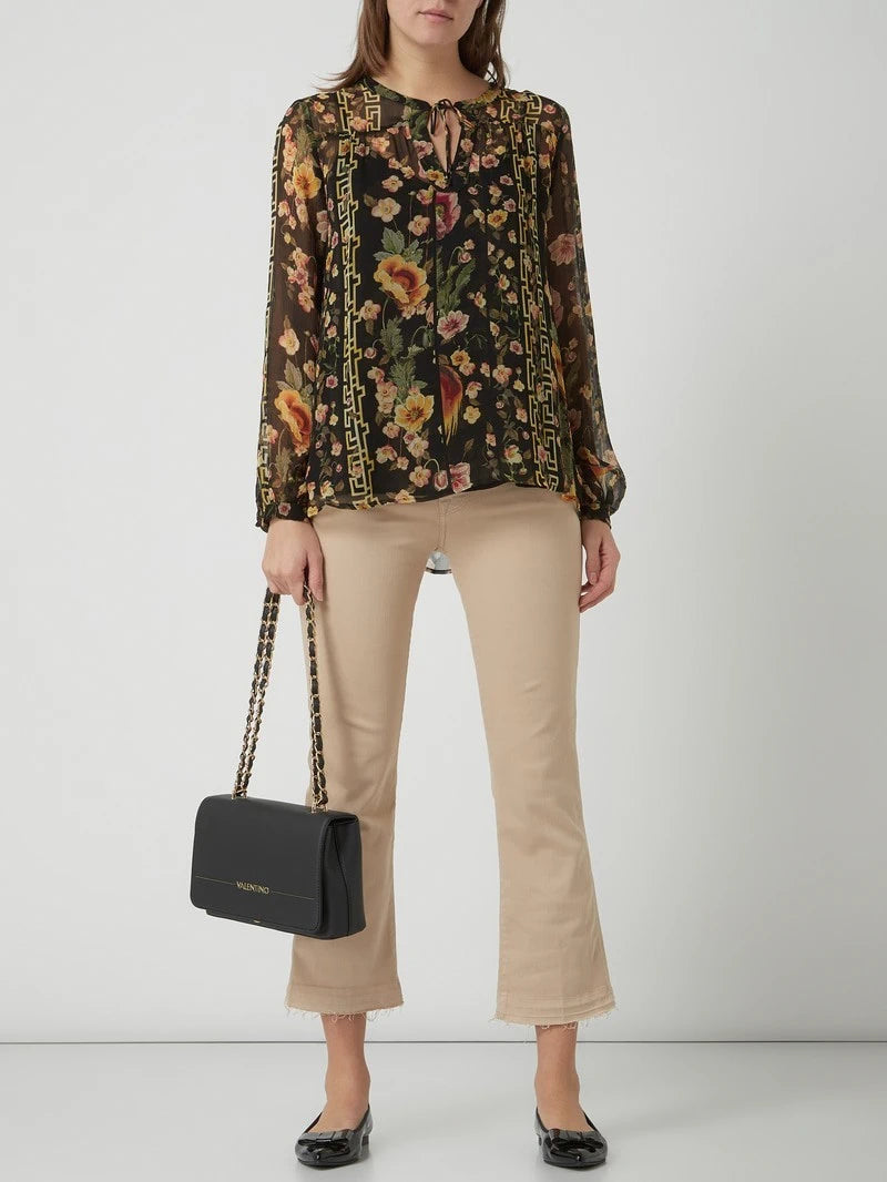 Cropped Boot Beige Jeans