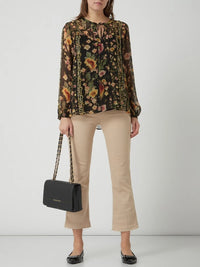 Cropped Boot Beige Jeans