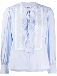 Temple Striped Blue Shirt