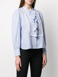 Temple Striped Blue Shirt