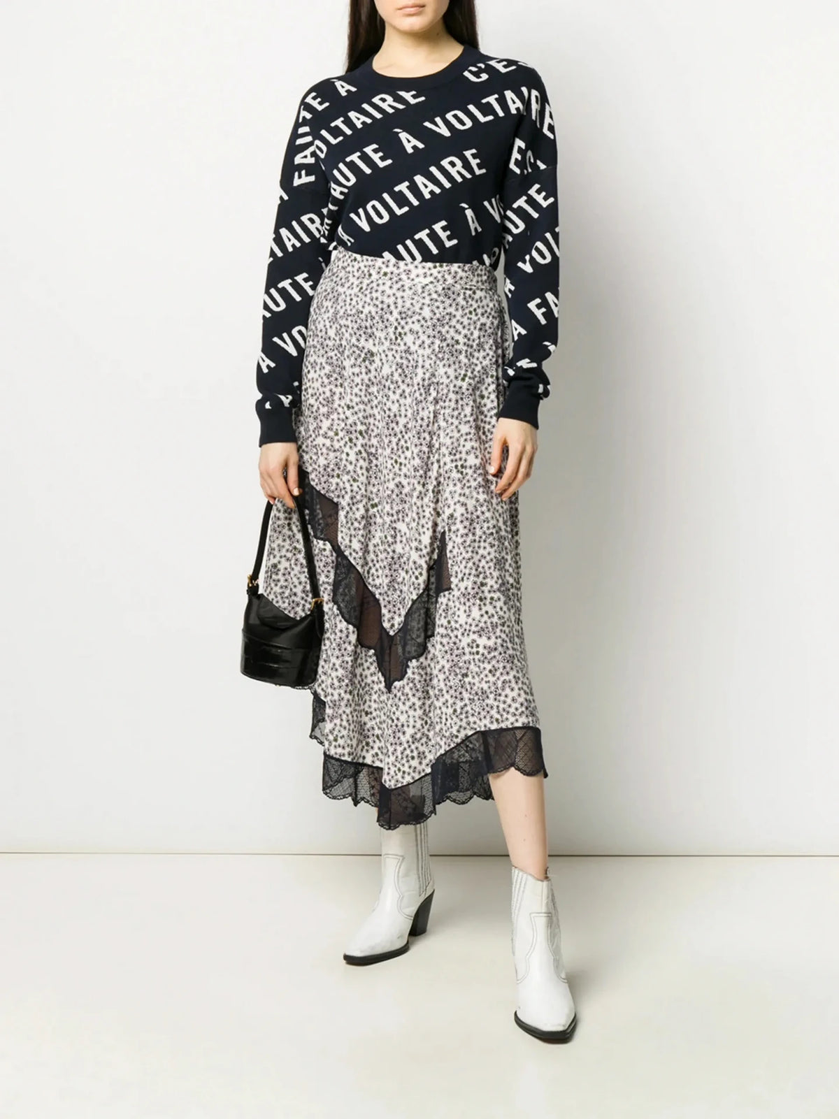 Hortensia White Skirt