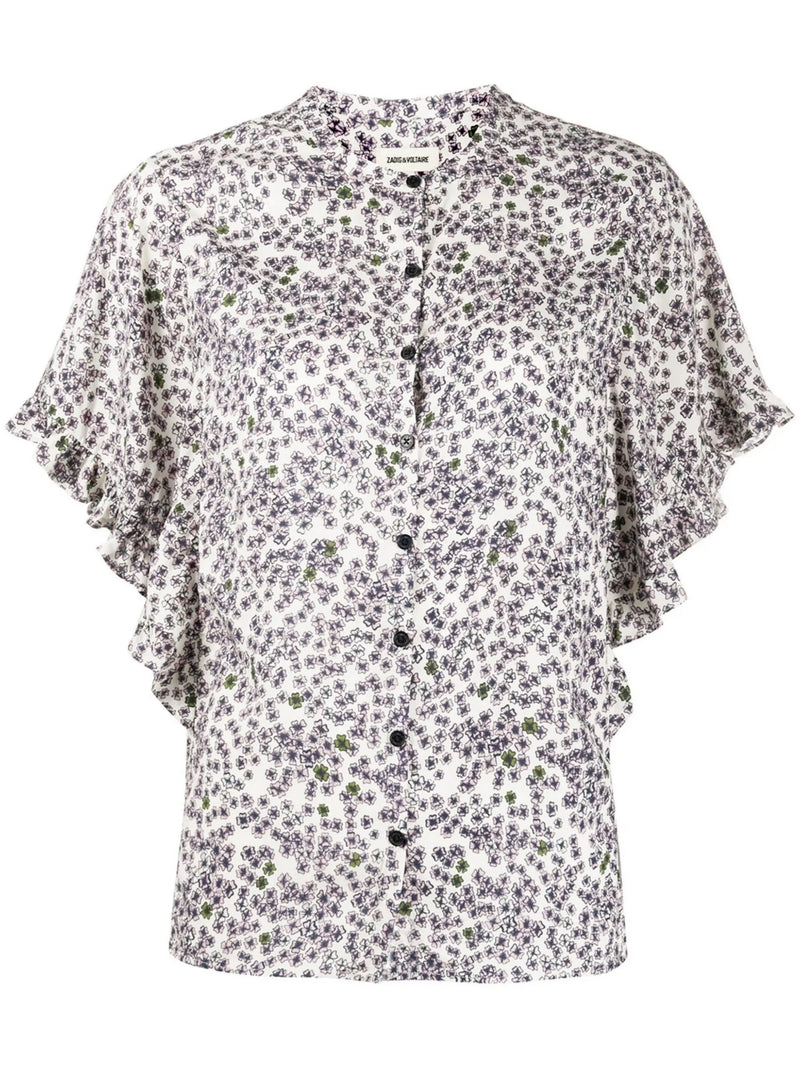 Hortensia White Blouse