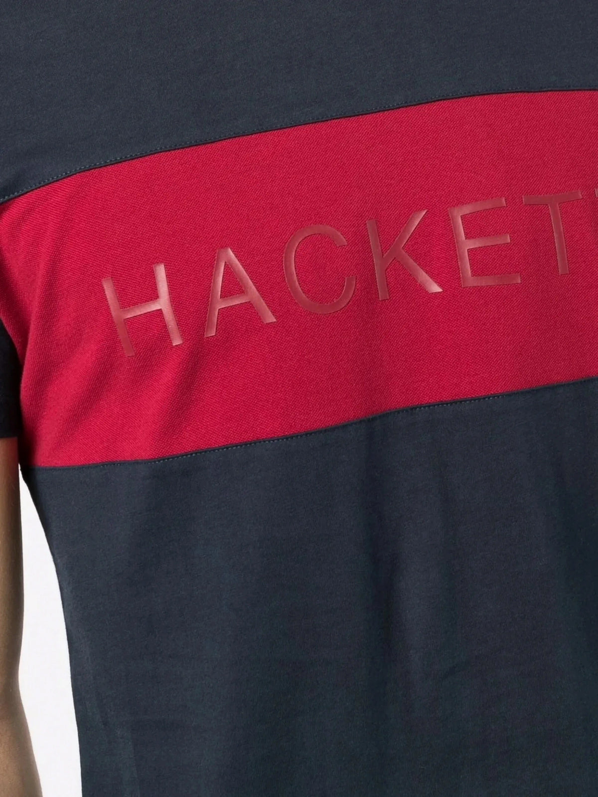 Fine Navy/Grey T-Shirt