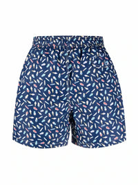 Ice Cream-Print Multicolour Swimwear