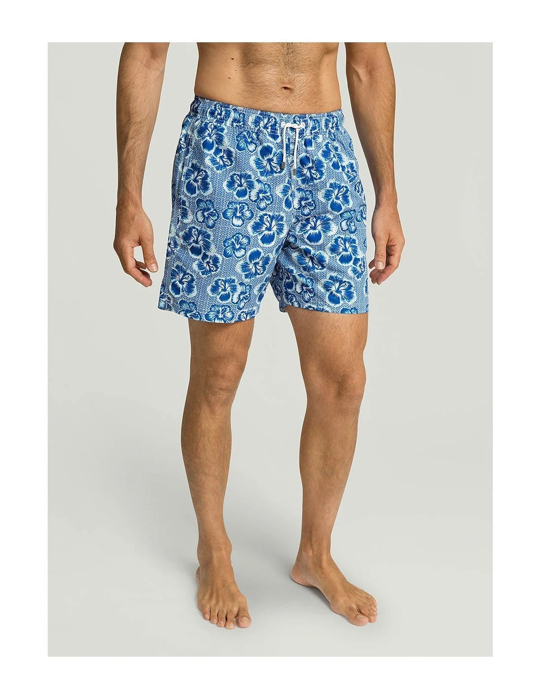 Hibiscus Blue Swimwear