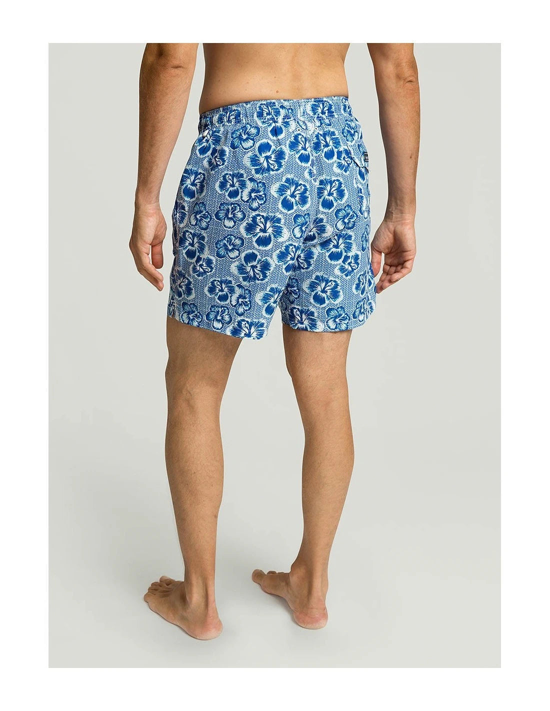 Hibiscus Blue Swimwear