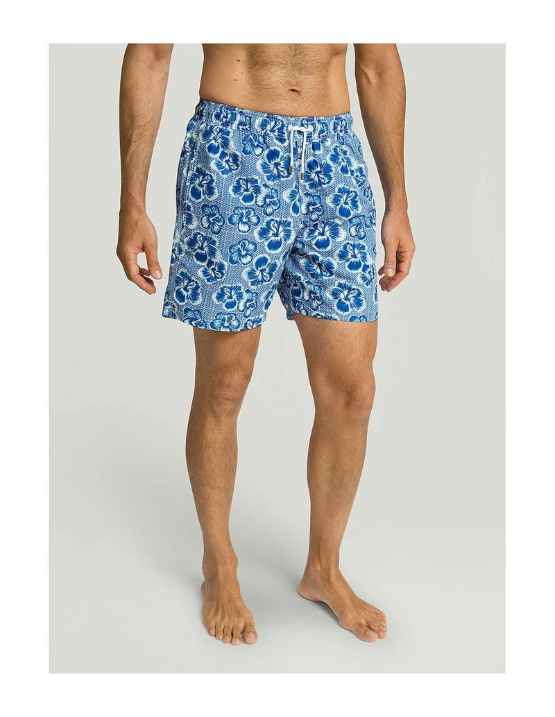 Hibiscus Blue Swimwear