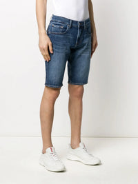 Regular Fit Blue Denim Shorts