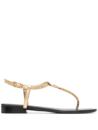 Alessa Metallic Gold Sandals