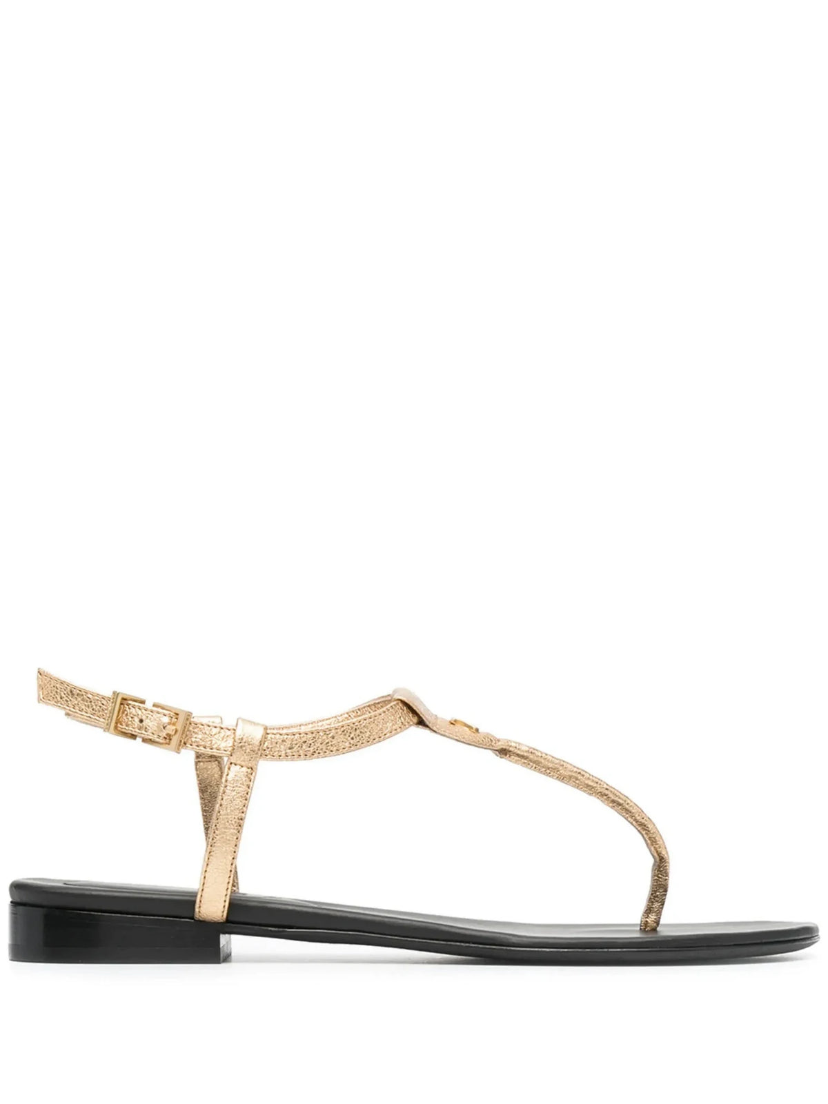 Alessa Metallic Gold Sandals