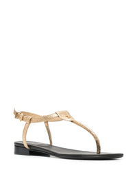 Alessa Metallic Gold Sandals