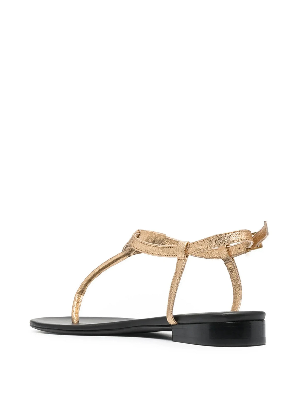 Alessa Metallic Gold Sandals