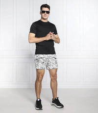 Regular Fit White Swimming Shorts