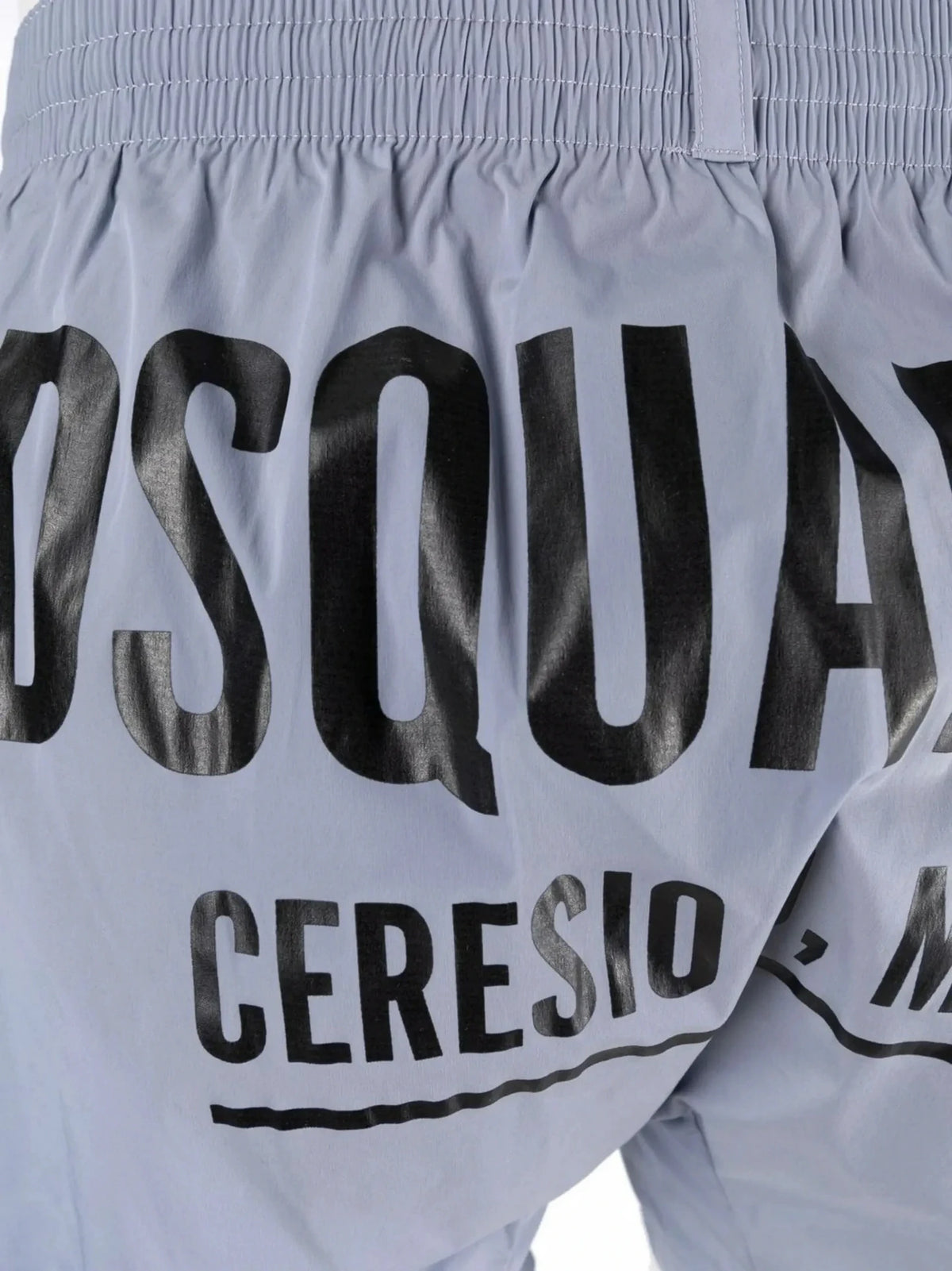 Logo-Print Grey Swimming Shorts