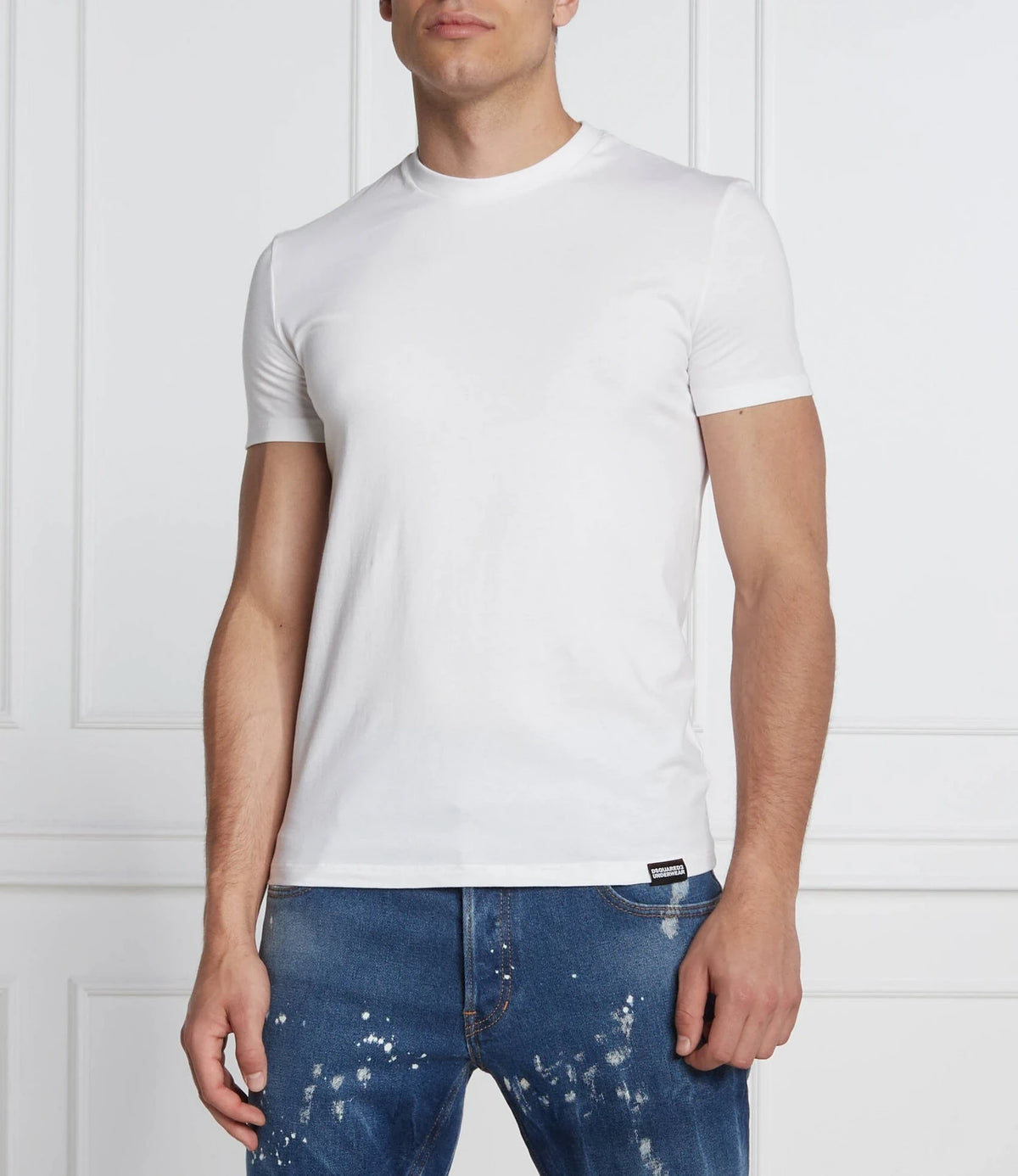 Slim Fit White T-Shirt