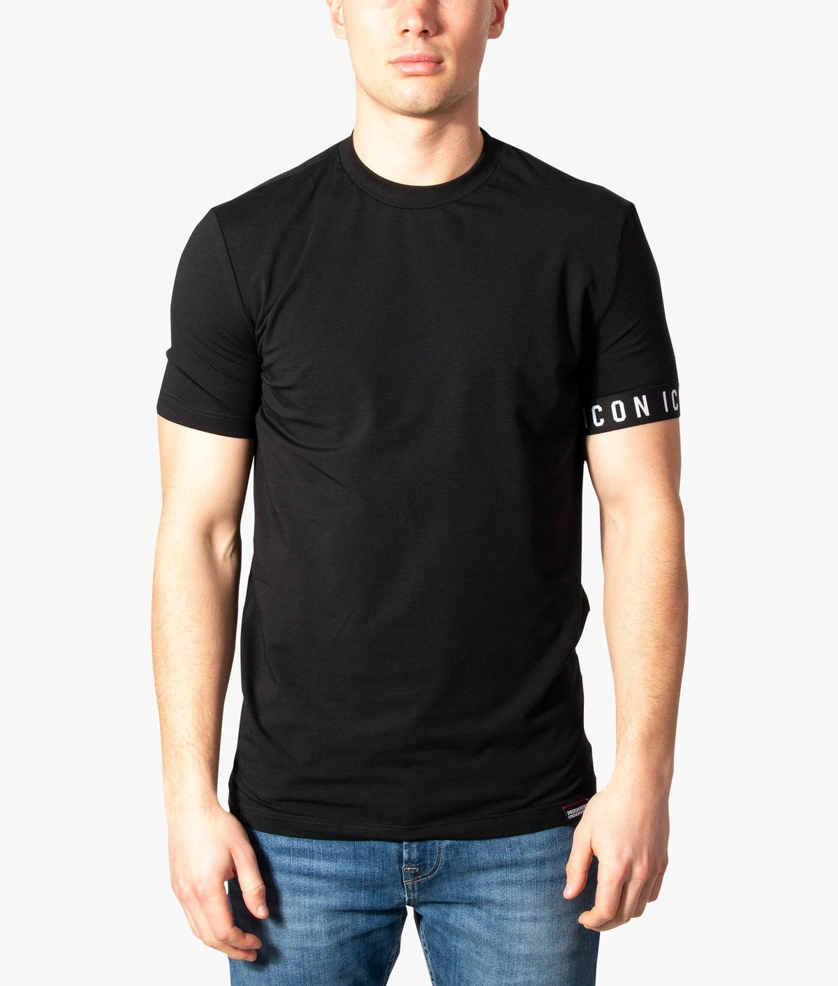 Logo-Trim White T-Shirt