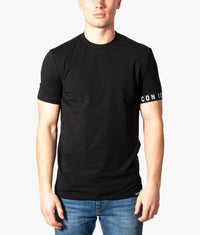 Logo-Trim White T-Shirt