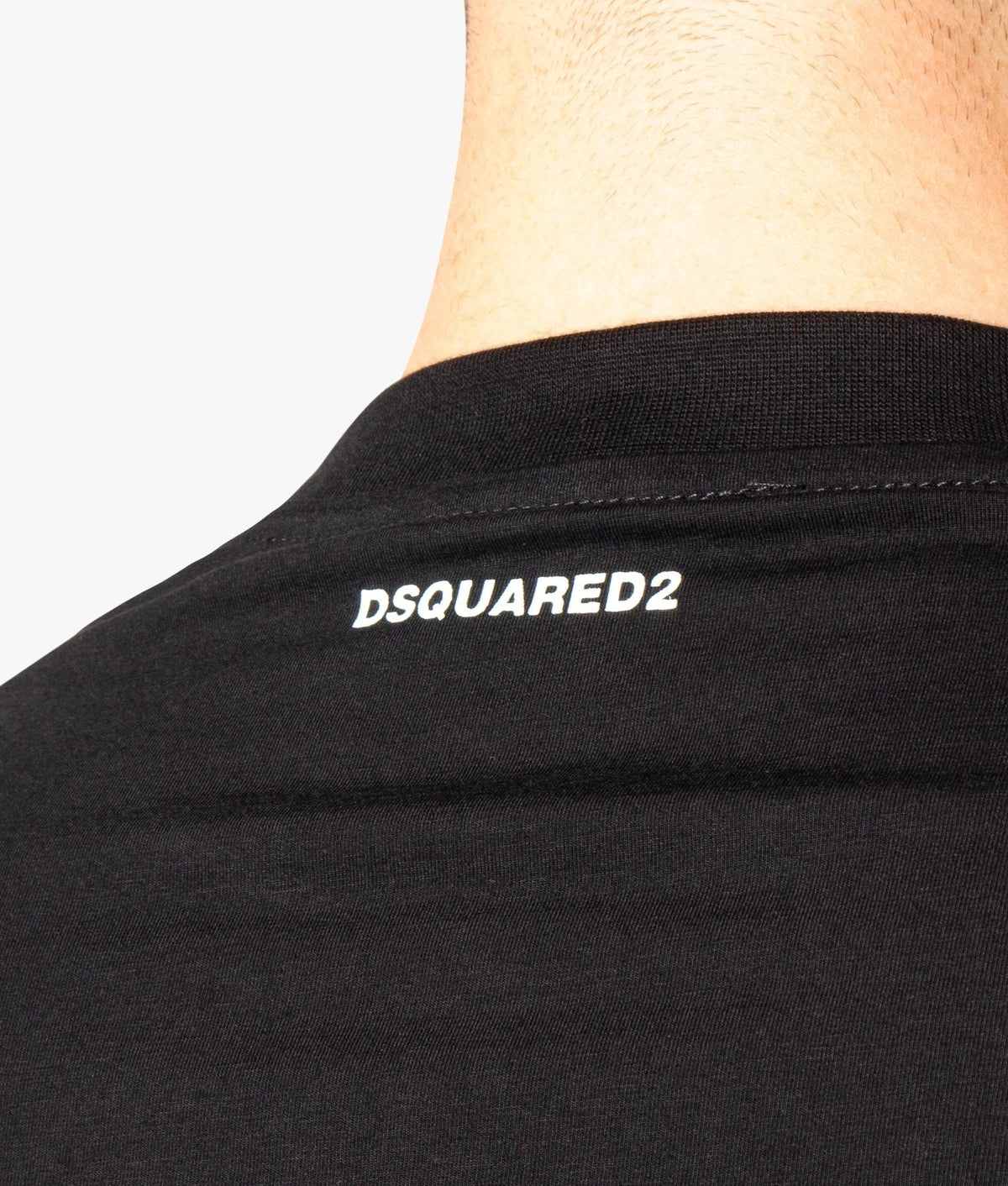 Logo-Trim White T-Shirt