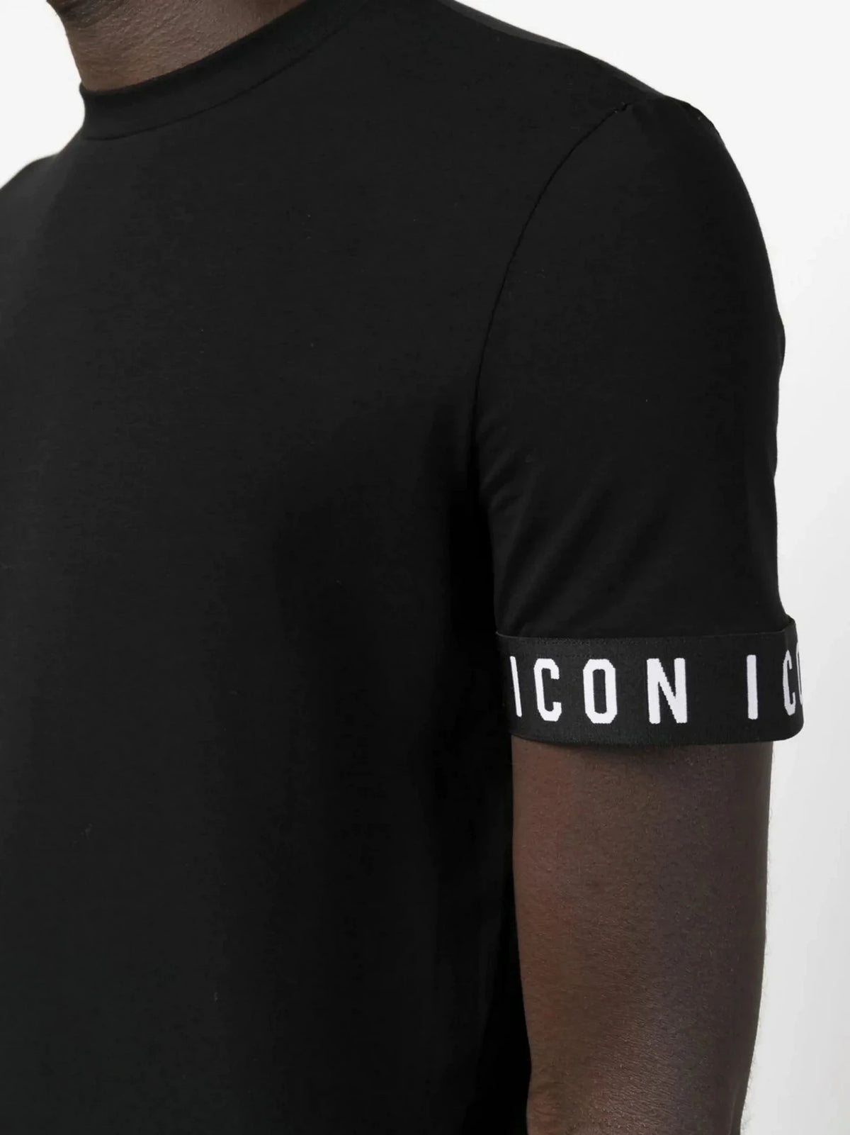 Logo-Trim White T-Shirt