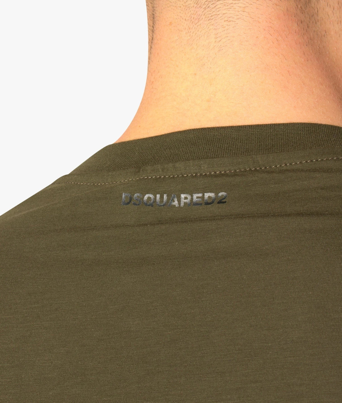 Logo-Trim White T-Shirt