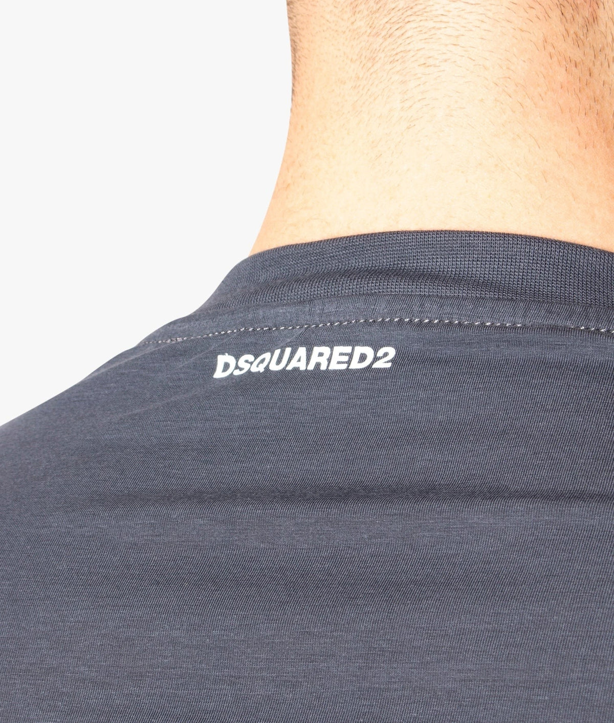 Logo-Trim White T-Shirt