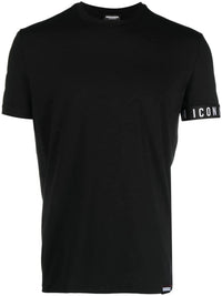 Logo-Trim White T-Shirt