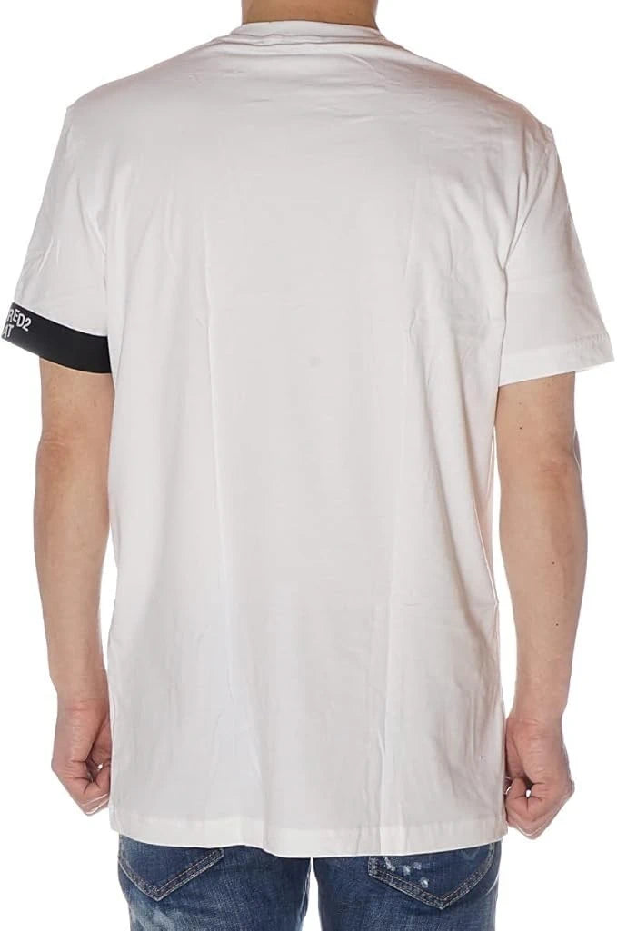 V-Neck White T-Shirt
