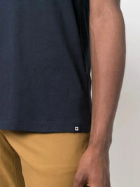 Crew Neck Navy Blue T-Shirt