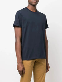 Crew Neck Navy Blue T-Shirt