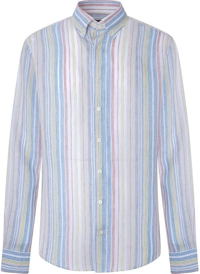 Pastel Linen Multicolour Shirt