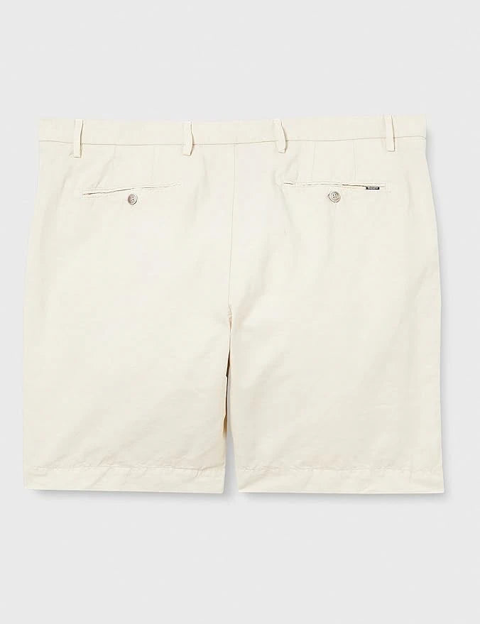 Cotton Linen Grey Shorts