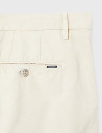Cotton Linen Grey Shorts