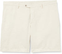 Cotton Linen Grey Shorts