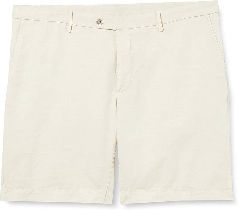 Cotton Linen Grey Shorts