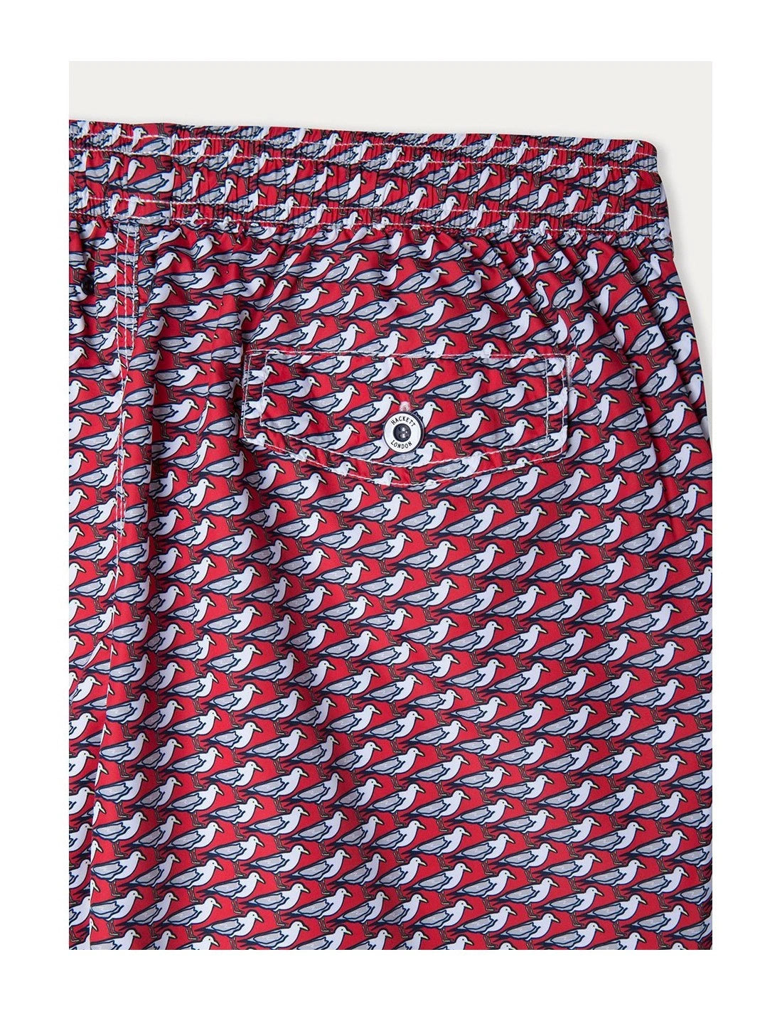 Seagulls Red Swimming Shorts