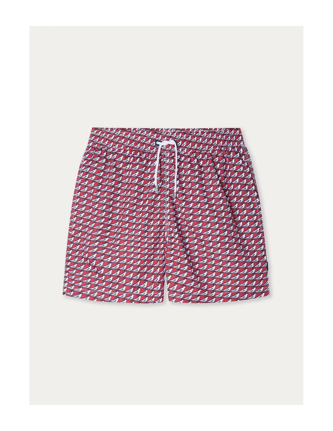 Seagulls Red Swimming Shorts