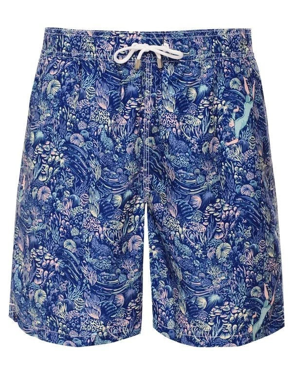 Coral Diver Multicolour Swimshorts
